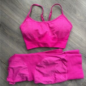 Women's Pink Intimate Set